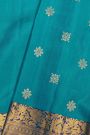 Coimbatore Soft Silk Sea Blue Saree