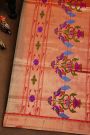 Paithani Silk Black Saree