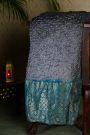 Bandhani Silk Grey Saree