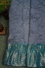 Bandhani Silk Grey Saree