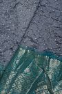 Bandhani Silk Grey Saree