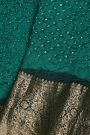 Bandhani Silk Light Green Saree