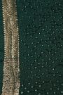 Bandhani Silk Light Green Saree