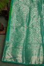 Bandhani Silk Green Saree