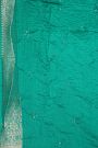 Bandhani Silk Green Saree
