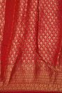 Bandhani Silk Orange Saree