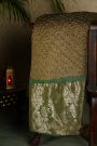 Bandhani Silk Mehendi Green Saree