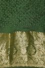 Bandhani Silk Mehendi Green Saree