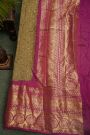 Bandhani Silk Brown Saree