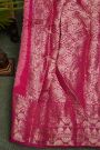 Bandhani Silk Baby Pink Saree
