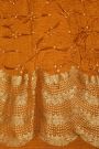Bandhani Silk Mango Orange Saree