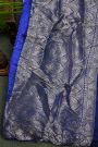Bandhani Silk Blue Saree