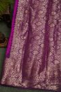 Bandhani Silk Pink Saree