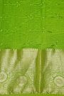 Bandhani Silk Light Green Saree