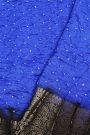 Bandhani Silk Blue Saree