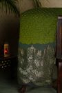 Bandhani Silk Green Saree