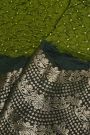 Bandhani Silk Green Saree