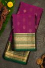 Coimbatore Soft Silk Magenta Saree