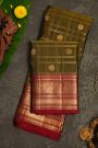 Coimbatore Soft Silk Mehendi Green Saree