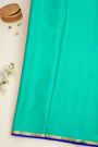 Mysore Crepe Sea Green Saree
