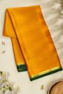 Mysore Crepe Mustard Saree