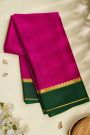 Mysore Crepe Magenta Saree