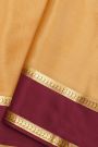 Mysore Crepe Cream Saree