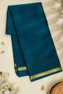Mysore Crepe Navy Blue Saree