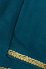 Mysore Crepe Navy Blue Saree