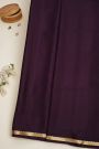 Mysore Crepe Wine Saree