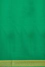Mysore Crepe Rama Green Saree