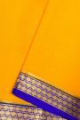 Mysore Crepe Mustard Saree