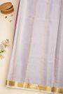 Mysore Crepe Lilac Saree