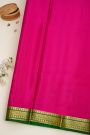 Mysore Crepe Magenta Saree