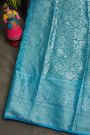 Bandhani Silk Sky Blue Saree