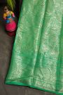 Bandhani Silk Sky Blue Saree