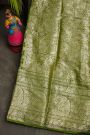 Bandhani Silk Mustard Saree