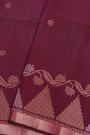 Coimbatore Soft Silk Wine Saree