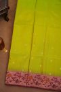 Coimbatore Soft Silk Parrot Green Saree