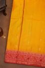 Coimbatore Soft Silk Orange Saree