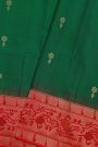 Coimbatore Soft Silk Bottle Green Saree