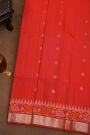 Coimbatore Soft Silk Red Saree