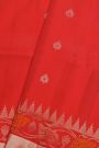 Coimbatore Soft Silk Red Saree