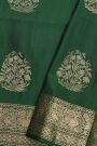 Coimbatore Soft Silk Bottle Green Saree