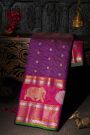 Gadwal Silk Purple Saree