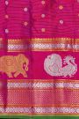 Gadwal Silk Purple Saree