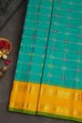 Gadwal Silk Sea Green Saree