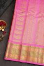 Gadwal Silk Red Saree