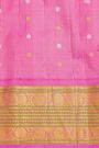 Gadwal Silk Red Saree