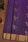 Coimbatore Soft Silk Dark Purple Saree